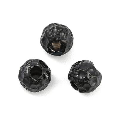 Textured 316 Surgical Stainless Steel Beads