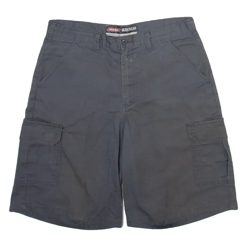 DICKIES Cargo Mens Workwear Shorts Grey M W32