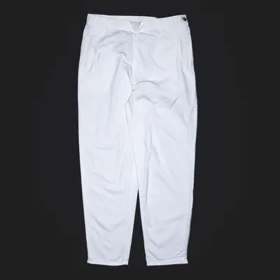 MAD JEANS White Regular Tapered Trousers Womens W29 L26