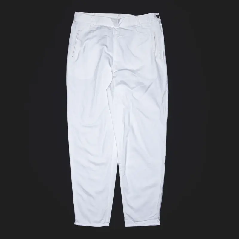 MAD JEANS White Regular Tapered Trousers Womens W29 L26