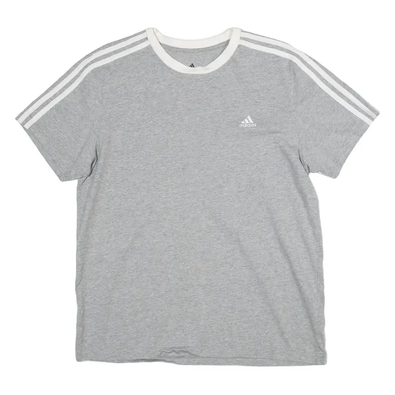 ADIDAS Womens T-Shirt Grey M