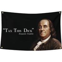 Tax This Dick Funny Quote Flag 3x5Ft for Room Wall Hanging Large Tapestry College Dorm Decoration Banner Indoor Bedroom Sign ...