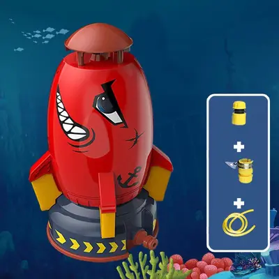 Rocket Launcher Toys Outdoor Rocket Water Pressure Lift Sprinkler Toy Fun Interaction In Garden Lawn Water Spray Toys For Kid...