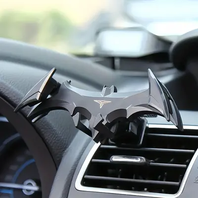 Creative bat design, car air outlet phone holder, universal type, air outlet phone fixing frame, suitable for smart phones, a...