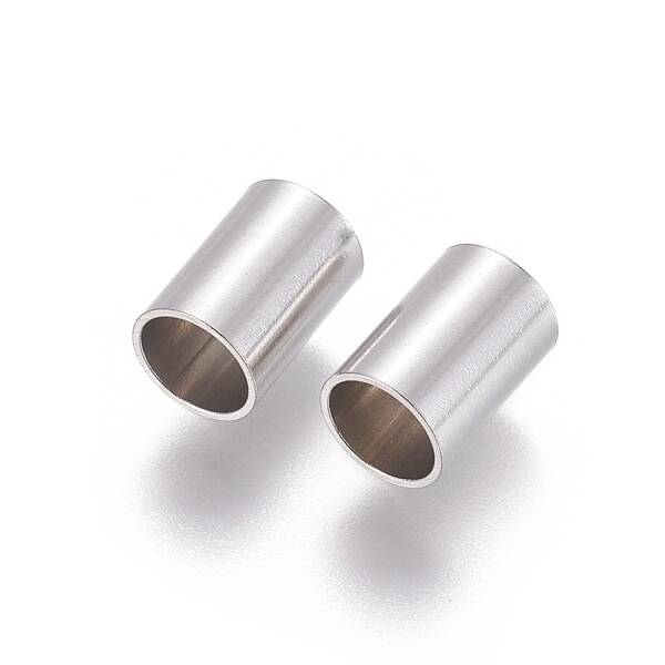 Tarnish Resistant 304 Stainless Steel Tube Beads