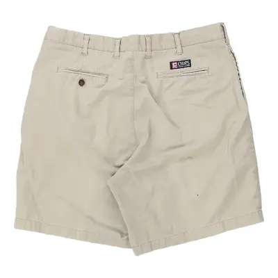 Chaps Ralph Lauren Chino Shorts - 36W 7L Beige Cotton