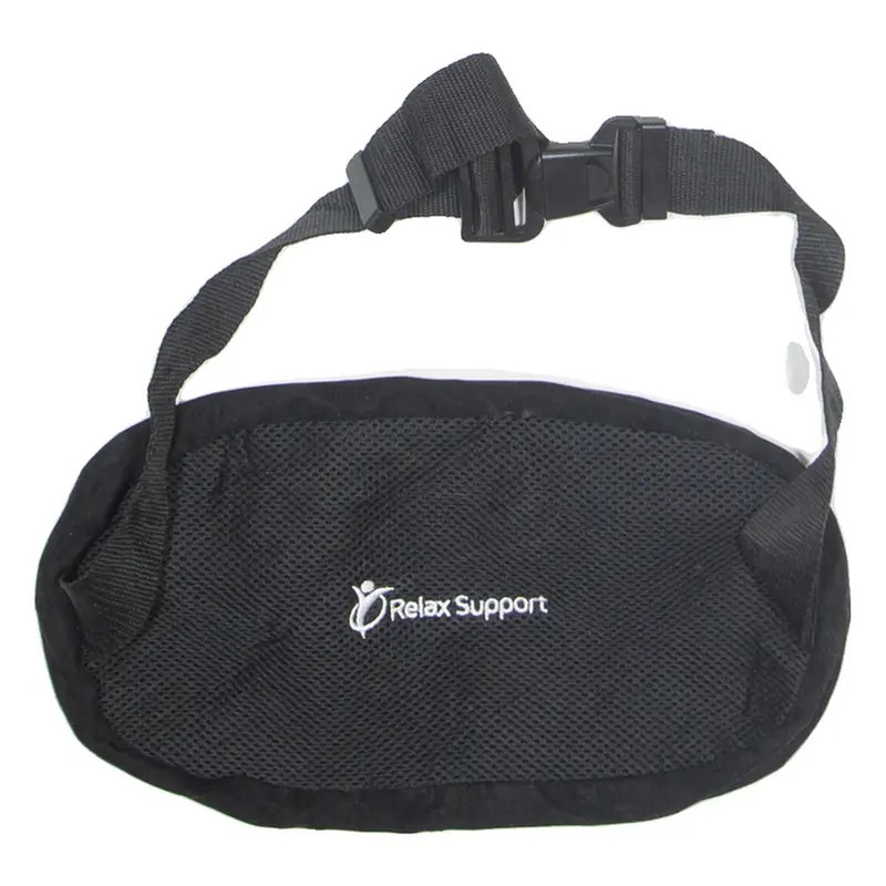 RELAX SUPPORT Womens Bum Bag Black 90s