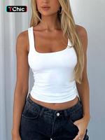 Women's Solid Color Tank Top, Casual Sleeveless Top for Spring & Fall, Women's Clothing for Daily Wear