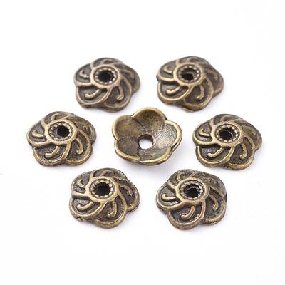 Alloy Bead Caps