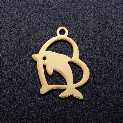 201 Stainless Steel Hollow Pendants
