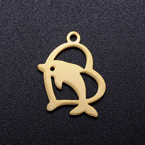 201 Stainless Steel Hollow Pendants