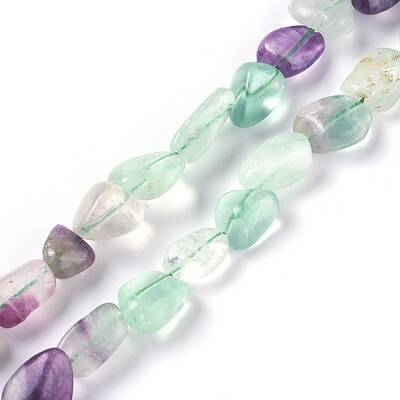 Natural Fluorite Beads Strands