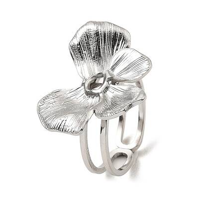 Non-Tarnish 304 Stainless Steel Open Cuff Rings