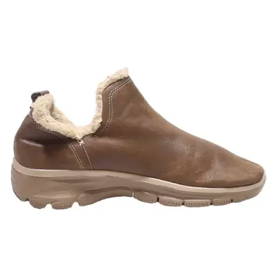 SKECHERS Pump Shoes Brown Leather Womens UK 4