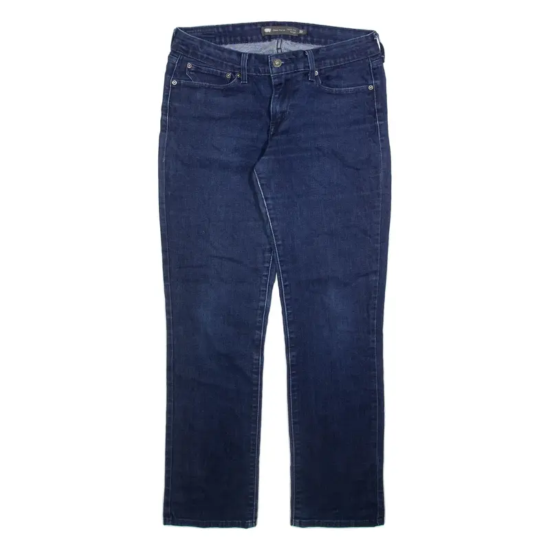 LEVI'S Demi Curve Womens Jeans Blue Regular Straight W29 L29