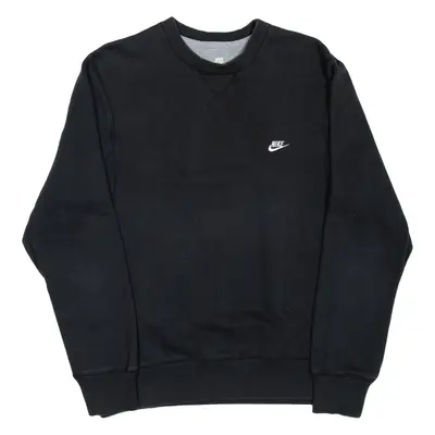 NIKE Mens Sweatshirt Black M