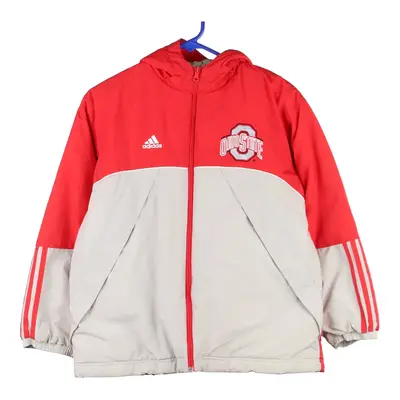 Age 10-12 Ohio State Adidas College Jacket - Large Block Colour Polyester