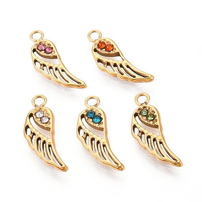 Ion Plating(IP) 304 Stainless Steel Charms
