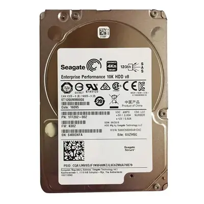 ST1200MM0008 Seagate 1.2TB 12Gb/s SAS 10000 2.5-inch 128MB Hard Drive