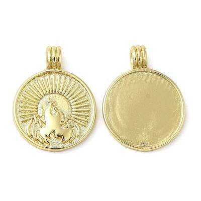 Rack Plating Brass Pendants