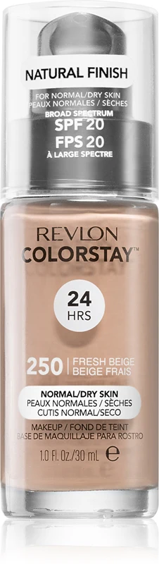 Revlon Colorstay Foundation with pump for dry and normal skin 30 ml N250