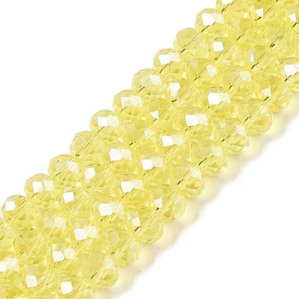 Electroplate Glass Beads Strands