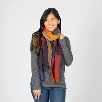 Artist's Palette Scarf - Bubbles