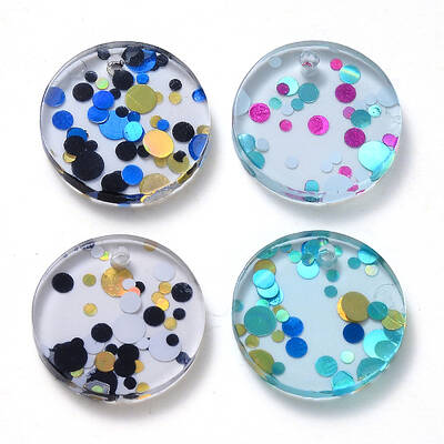 Cellulose Acetate(Resin) Pendants