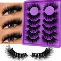 Cat Eye Look False Eyelashes, 6 Pairs Natural Look 8D Curl Fake Eyelash for Eyelash Extensions, Eye Makeup Enhancement Fals...