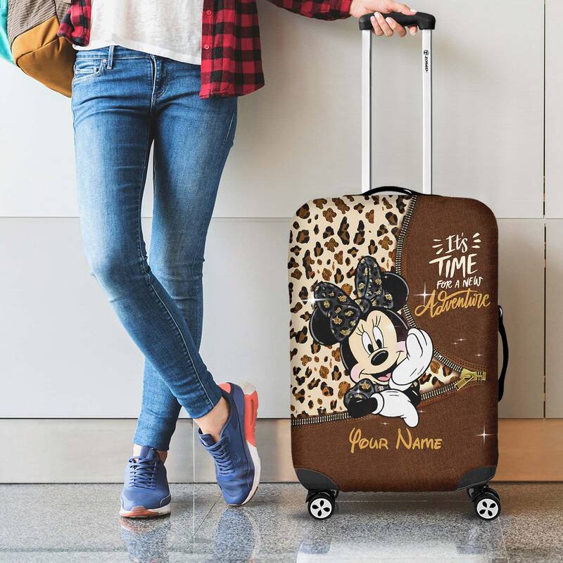 Personalized Mickey Mouse Disney Luggage Cover