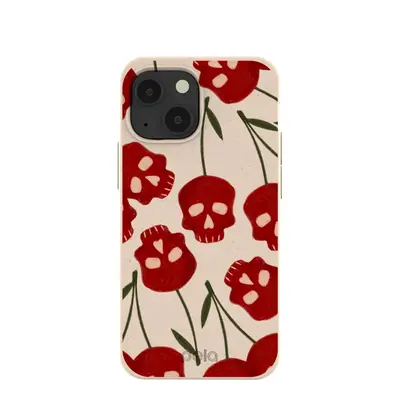 Seashell Scary Cherry iPhone 13 Mini Case