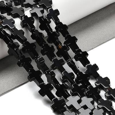 Natural Black Agate(Dyed & Heated) Beads Strands