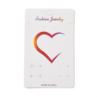Rectangle Earring Display Cards