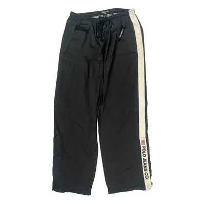 Polo Jeans Co. Ralph Lauren Tracksuit - Medium Black Nylon