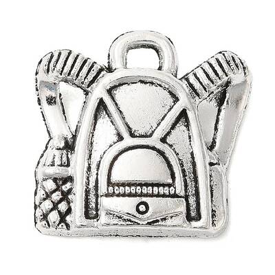 Tibetan Style Zinc Alloy Bag Pendants