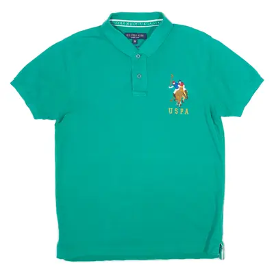 U.S POLO ASSN. Since 1890 Mens Polo Shirt Green M