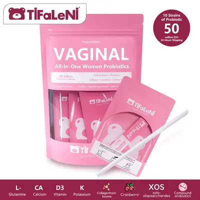 Vaginal Probiotic TF Titening Probiotic TiFaLeNi Women's Probiotic: 50 Billion CFU for Women pH Balance with Vitamin D3, Calc...