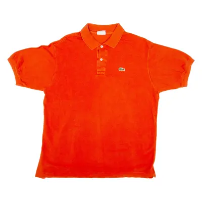 LACOSTE Mens Polo Shirt Orange L