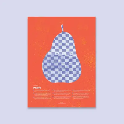 Pear Fun Facts Print