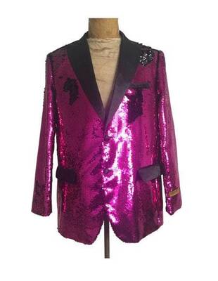 big and tall mens tuxedos - Purple Tuxedo