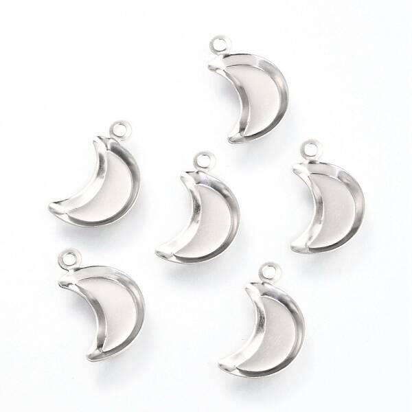 Non-Tarnish 201 Stainless Steel Pendant Cabochon Settings