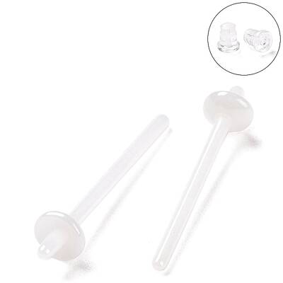 Hypoallergenic Bioceramics Zirconia Ceramic Earring Settings