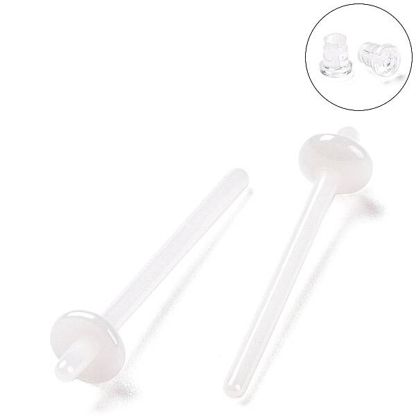 Hypoallergenic Bioceramics Zirconia Ceramic Earring Settings