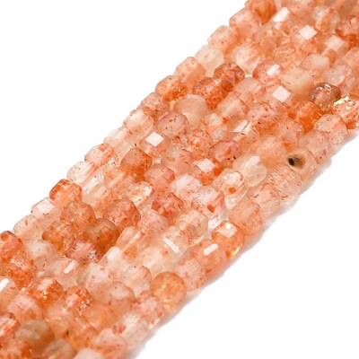 Natural Sunstone Beads Strands