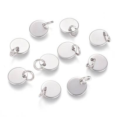 Non-Tarnish 304 Stainless Steel Charms