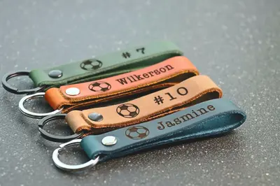 SLIM Soccer Keychain, Soccer Team Gifts, Soccer Senior Night Gifts, Personalized Soccer Gifts, End of Season, Soccer Banquet