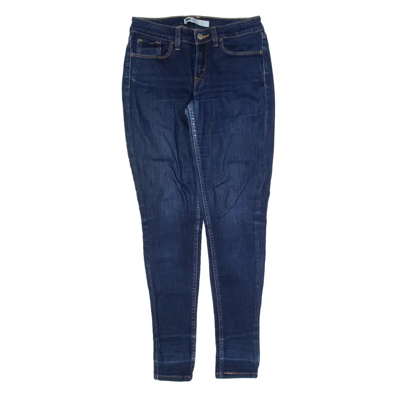 LEVI'S Womens Jeans Blue Slim Skinny Stone Wash W27 L30