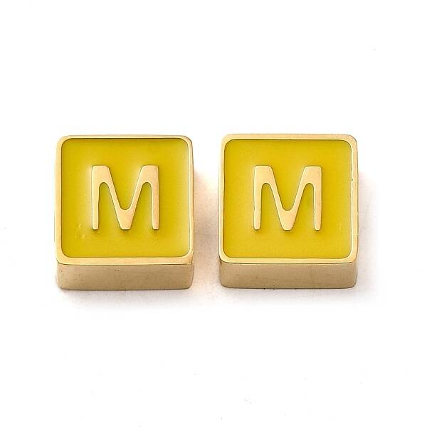 304 Stainless Steel Enamel Beads