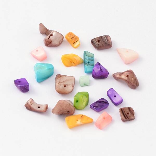 Natural Freshwater Shell Chips Beads
