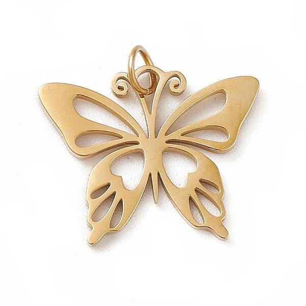 Ion Plating(IP) 304 Stainless Steel Charms
